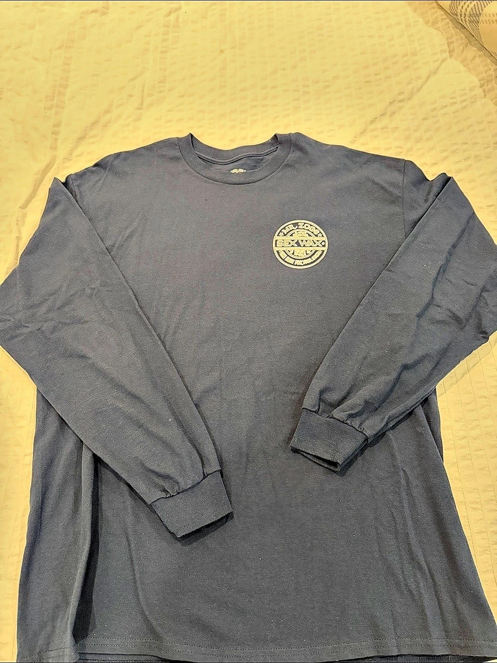 Sex Wax Originals Long Sleeve Tee in Black Size XL